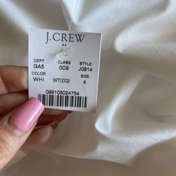 J. Crew Tiered Ruffle Midi Skirt Sz 4 - Picture 6 of 9